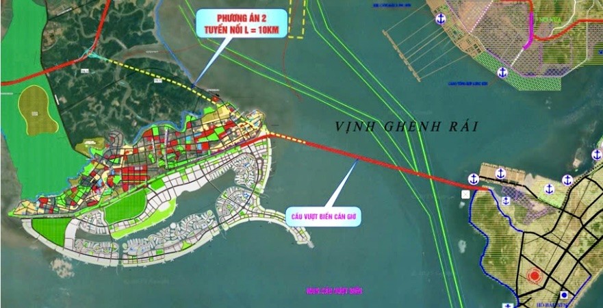 Bộ Xây dựng thông tin về việc xây cầu vượt biển nối Cần Giờ - Vũng Tàu